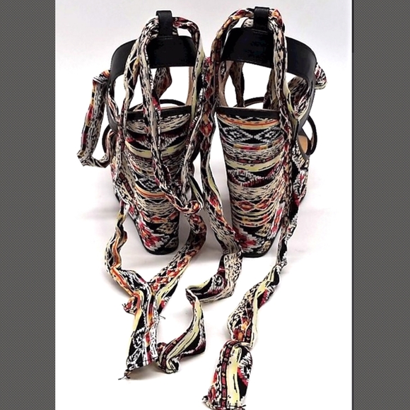 Bamboo Charade Wedges - Picture 4 of 4